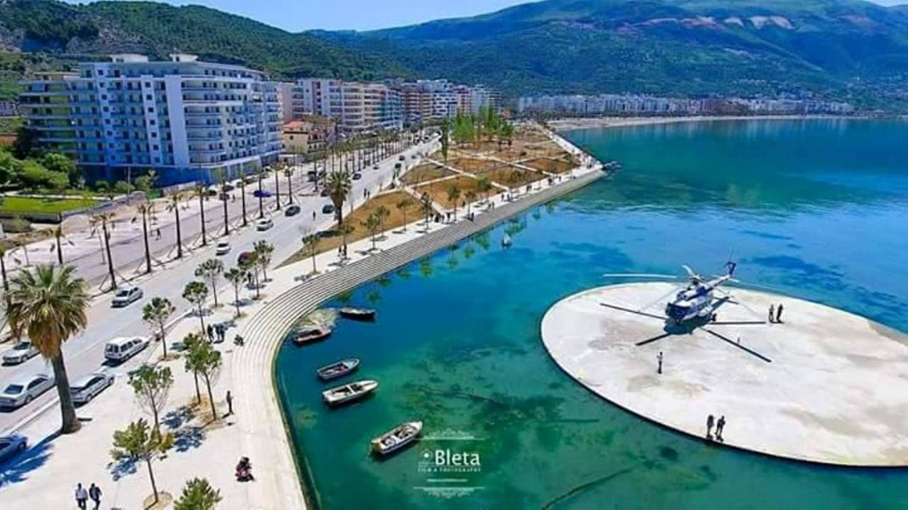 Sea View Apartment Onorato 1 Vlorë Exterior foto